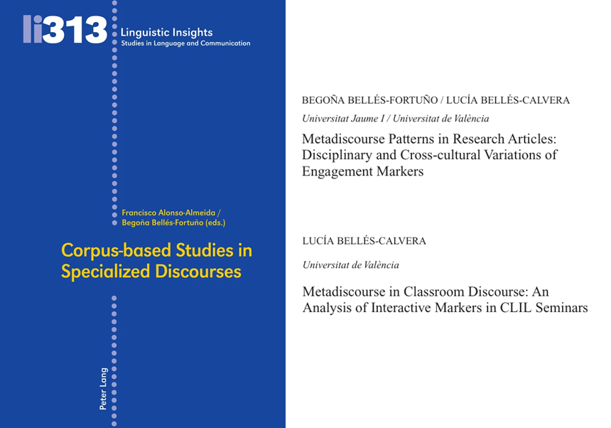 Corpus-based Studies in Specialized Discourses book cover